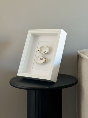 Sierlijst met oesters - Vooraanzicht
